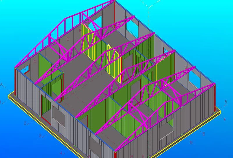 Cost Saving Sandwich Panel Prefab House11
