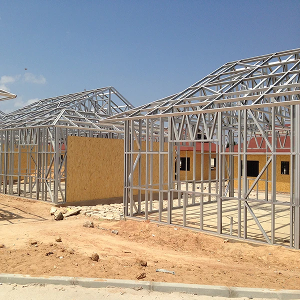 Fast install steel frame house Fast install steel frame house