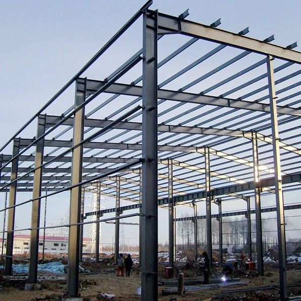 Two Floors Steel Structure Warehouse Building